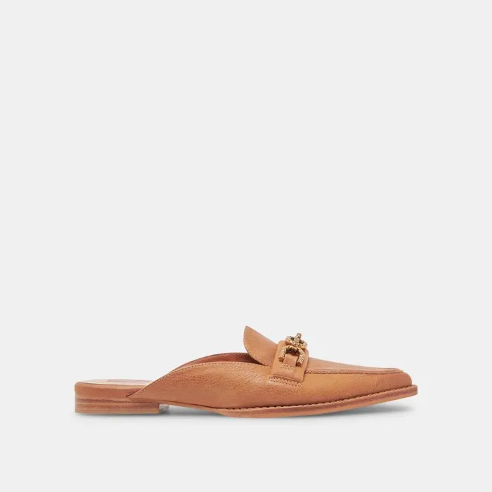 Flats and Loafers Women Dolce Vita Sidon Flats Brown Leather