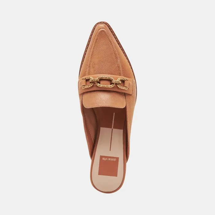 Flats and Loafers Women Dolce Vita Sidon Flats Brown Leather