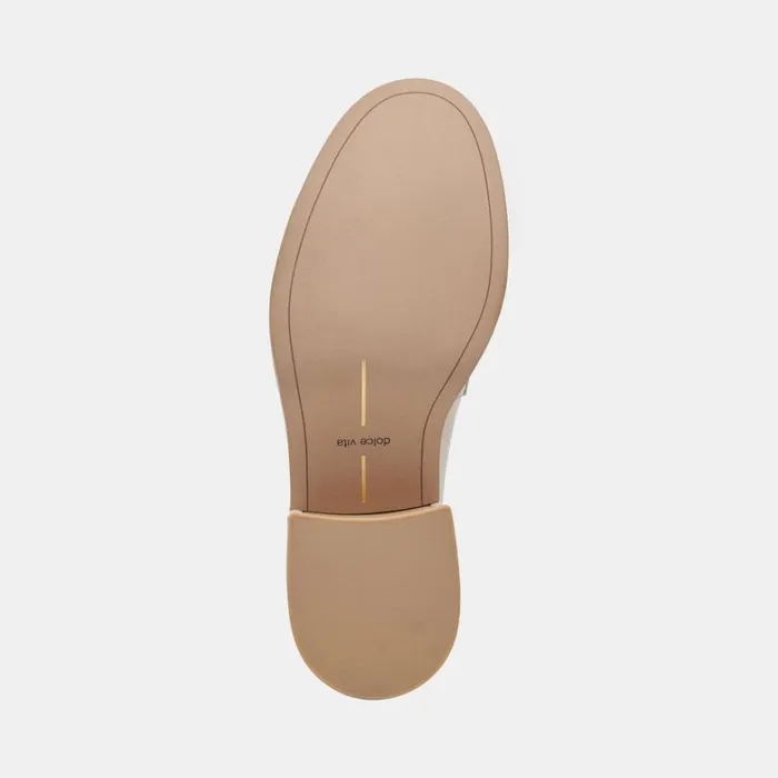 Flats and Loafers Women Dolce Vita Yanni Loafers Ivory Leather
