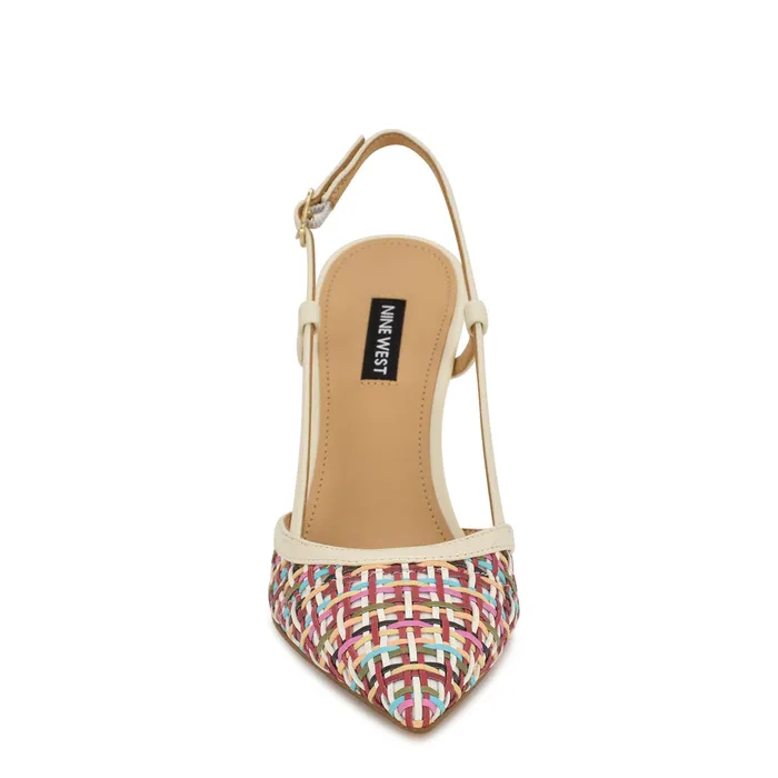 Floree Woven Slingback Pumps Floree Woven Slingback Pumps