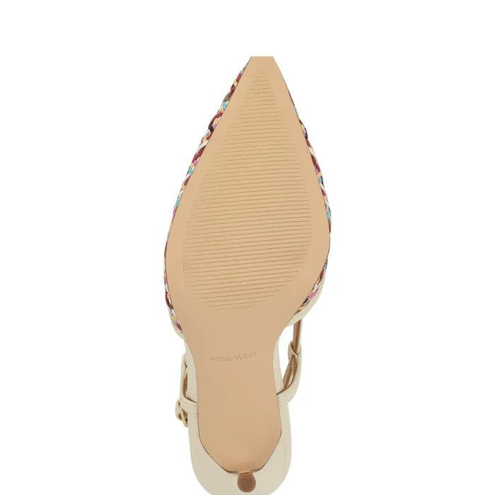 Floree Woven Slingback Pumps Floree Woven Slingback Pumps