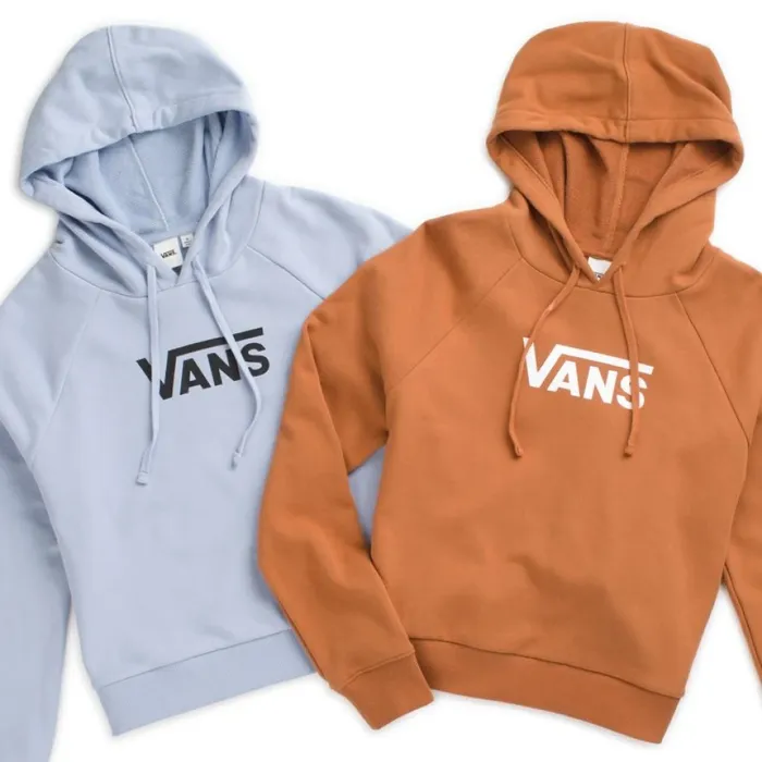 Flying V Boxy Hoodie Zen Blue Hoodies and Jackets Vans Women Flying V Boxy Hoodie Zen Blue Hoodies and Jackets Vans Women
