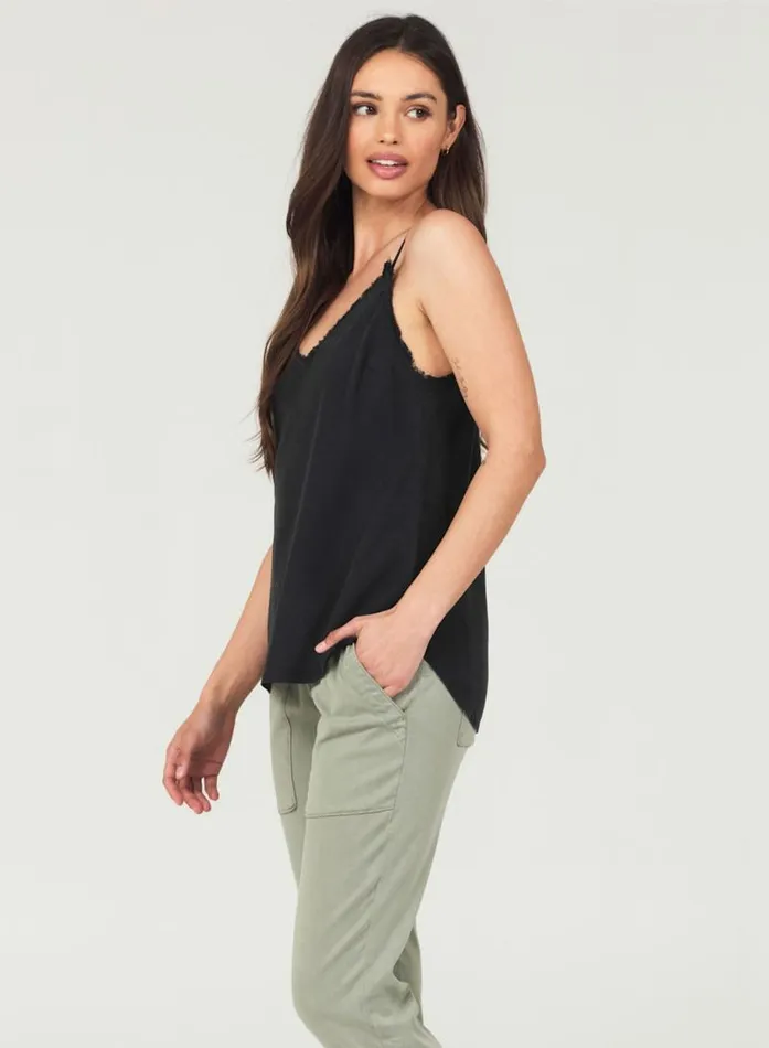Frayed Tencel Cami 8211 Vintage Black Women Bella Dahl Sleeveless Frayed Tencel Cami 8211 Vintage Black Women Bella Dahl Sleeveless