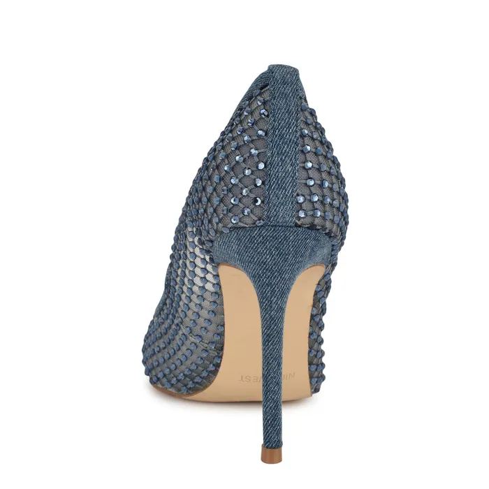 Freshe Rhinestone Mesh Pumps Freshe Rhinestone Mesh Pumps