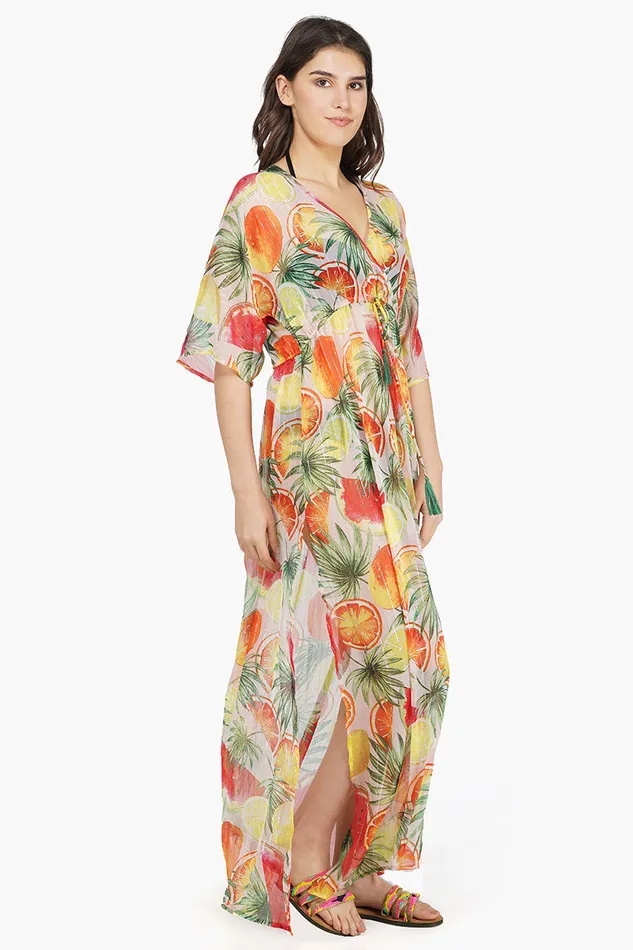 Fruit Punch Wrap Dress Fruit Punch Wrap Dress