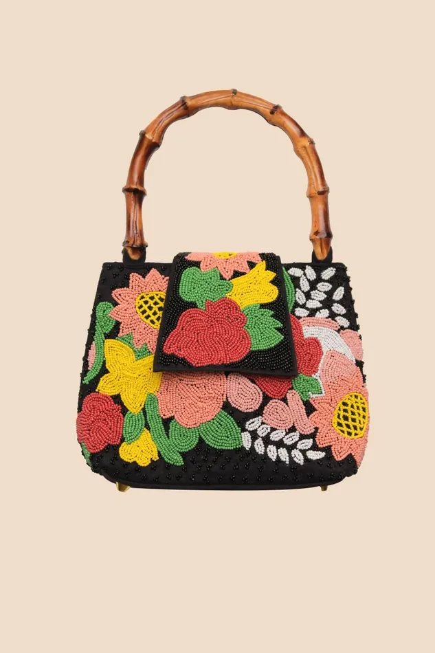 Gabrielle Floral Embroidery Women RIXO Bags