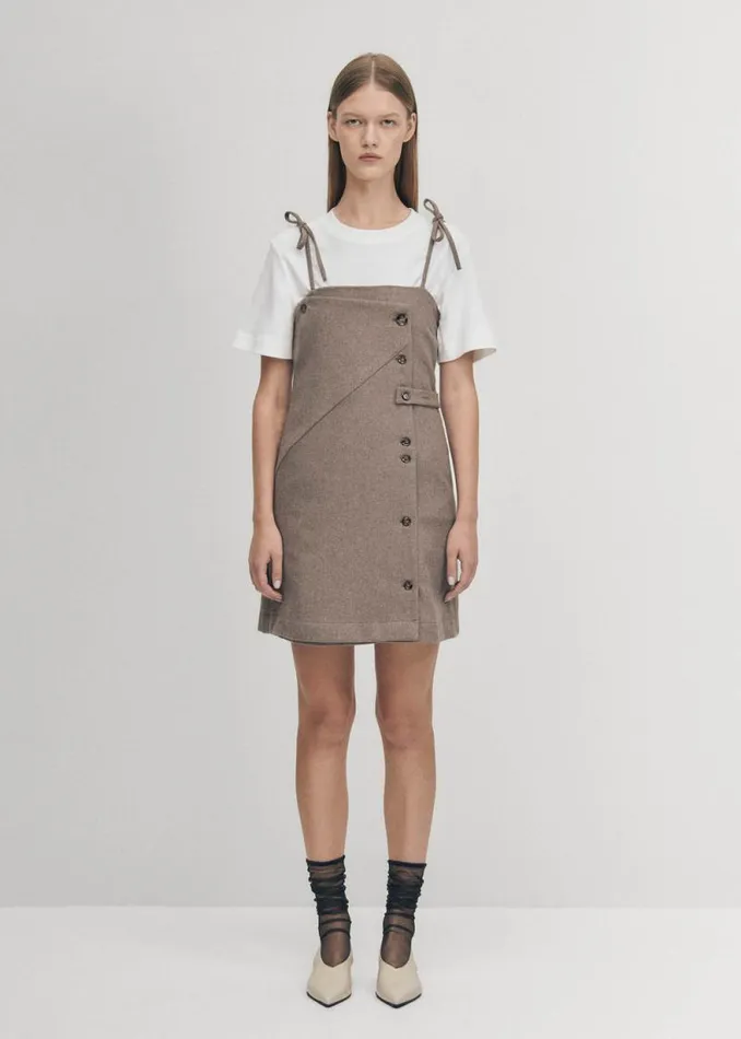 Gala Taupe Dress Women ALOHAS Dresses
