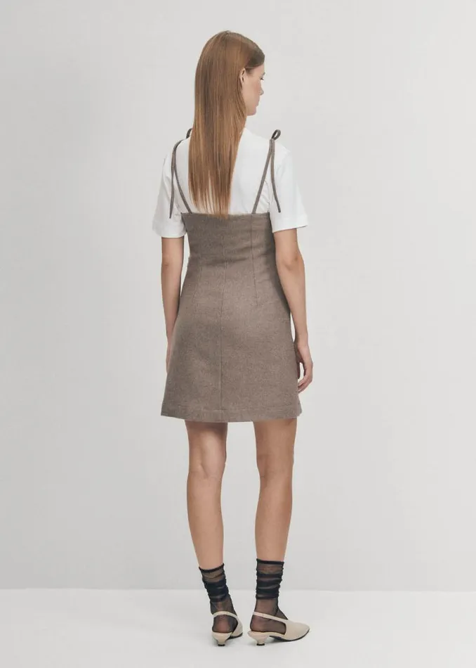 Gala Taupe Dress Women ALOHAS Dresses