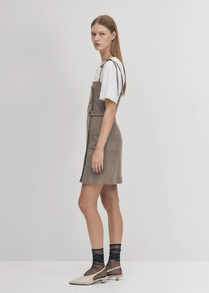 Gala Taupe Dress Women ALOHAS Dresses