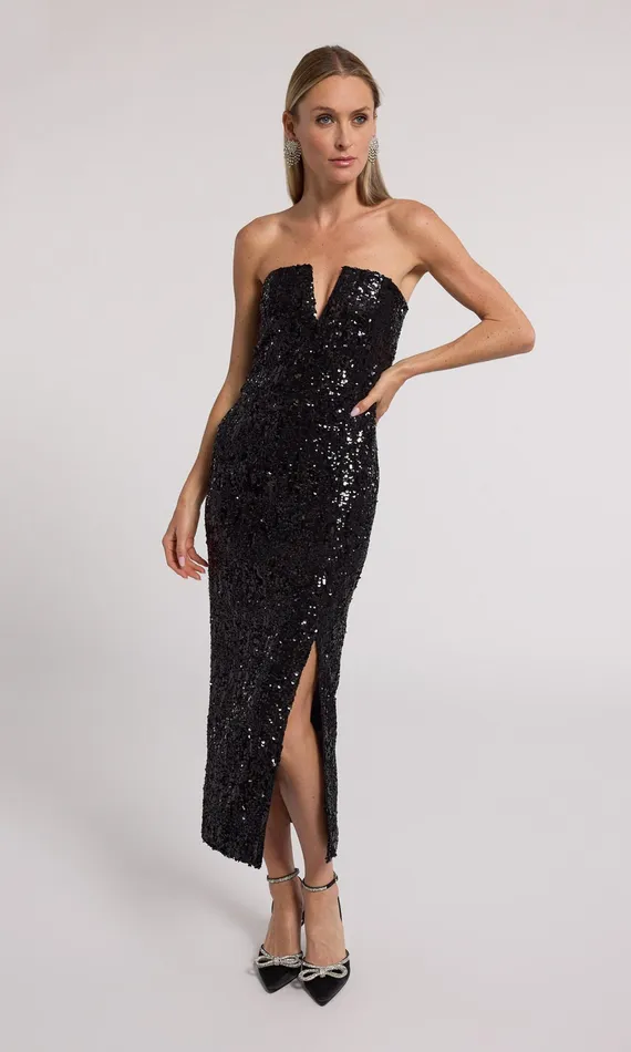 Generation Love Clothing Dresses Women Blaine Sequin Dress Black