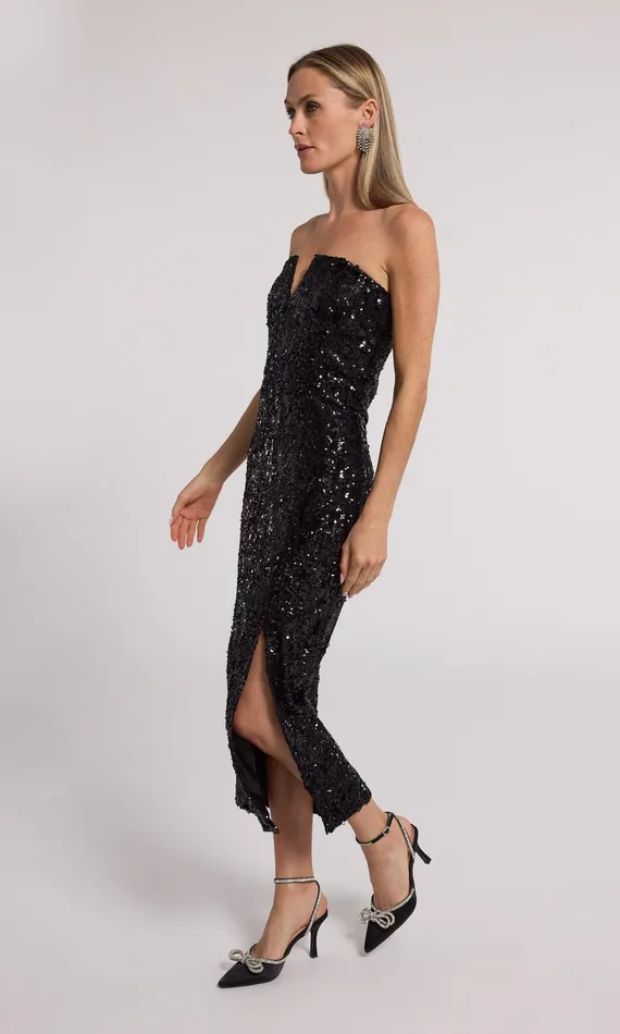 Generation Love Clothing Dresses Women Blaine Sequin Dress Black