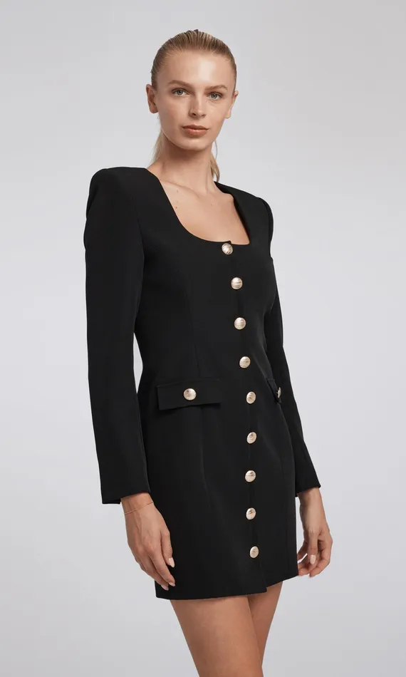 Generation Love Clothing Dresses Women Mellie Crepe Dress Black