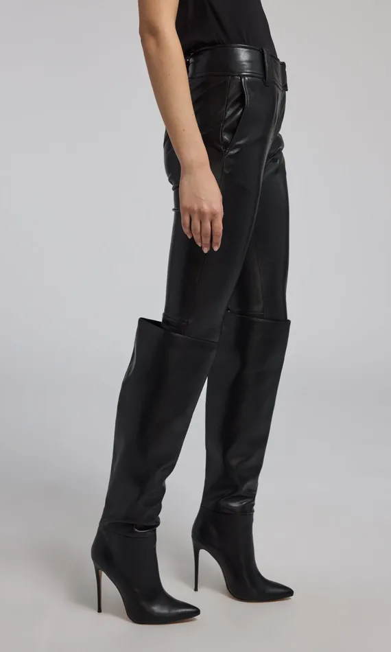 Generation Love Clothing Pants Women Alexandra Vegan Leather Pants Black