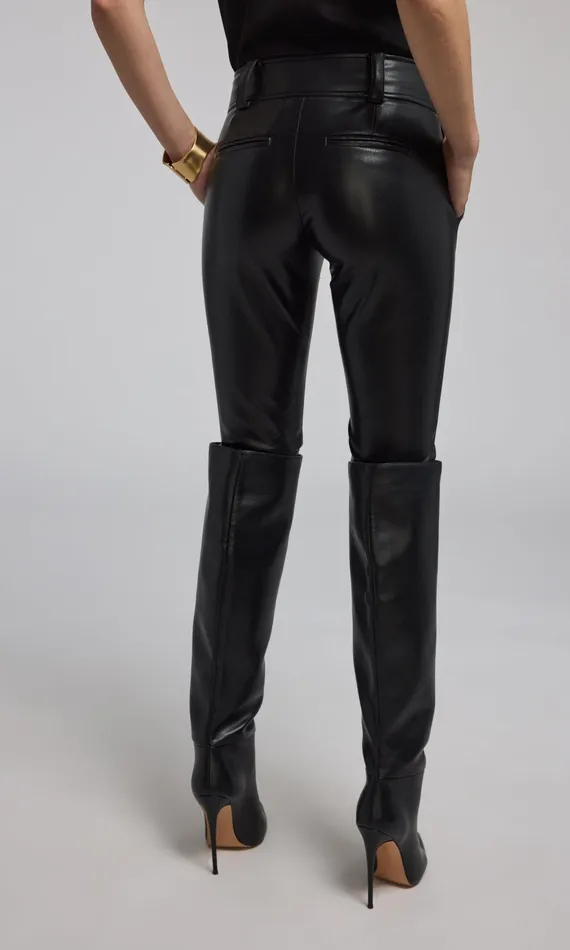 Generation Love Clothing Pants Women Alexandra Vegan Leather Pants Black