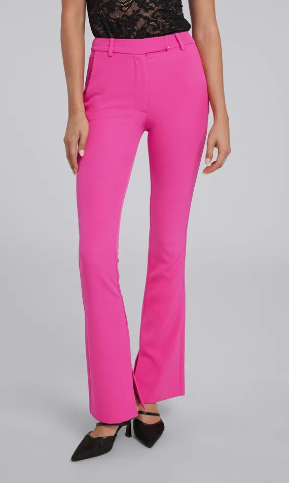 Generation Love Clothing Pants Women Cady Crepe Pants Magenta