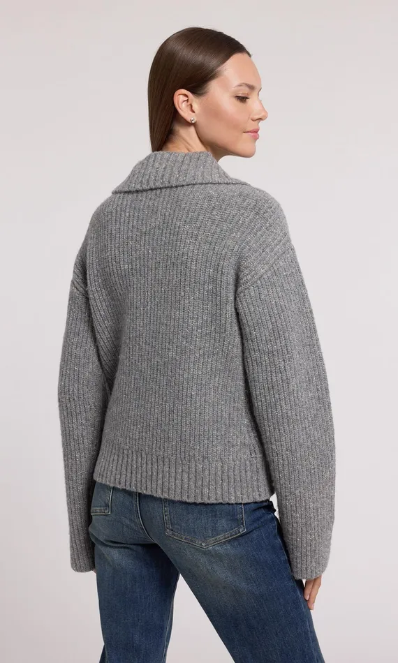 Generation Love Clothing Sweaters and Sweatshirts Women Gayle Sweater Heather Grey