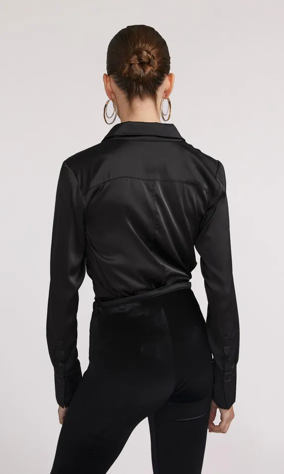 Generation Love Clothing Tops Women Osei Shirt Black
