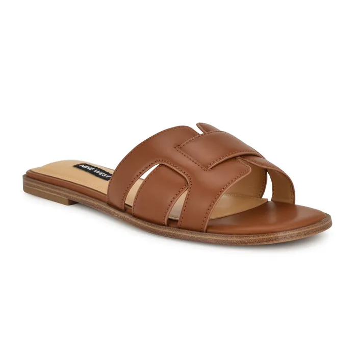 Germani Flat Slide Sandals Germani Flat Slide Sandals