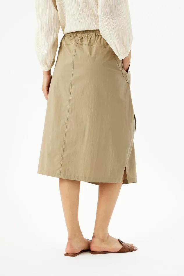 GIANNA SKIRT 16341 191 Sand 191 Women IN FRONT SKIRTS