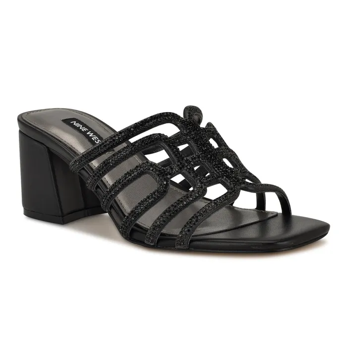 Grassa Block Heel Embellished Sandals Grassa Block Heel Embellished Sandals