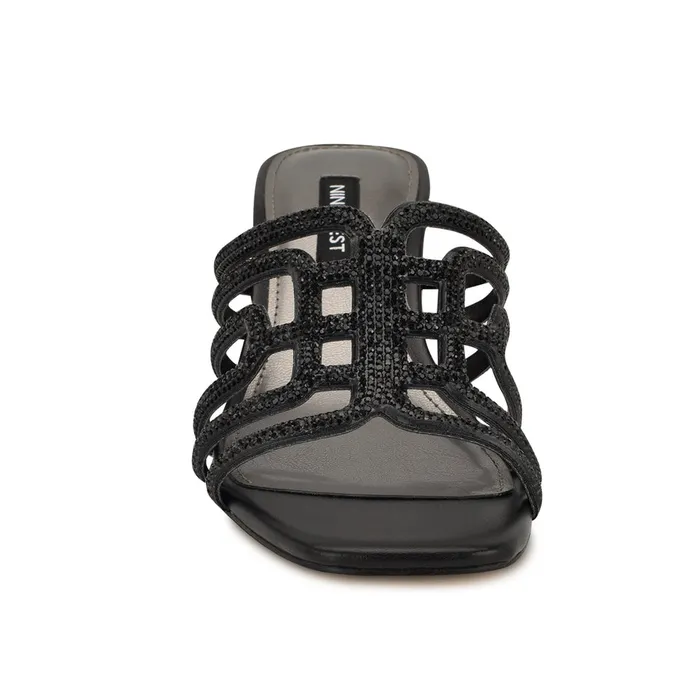Grassa Block Heel Embellished Sandals Grassa Block Heel Embellished Sandals