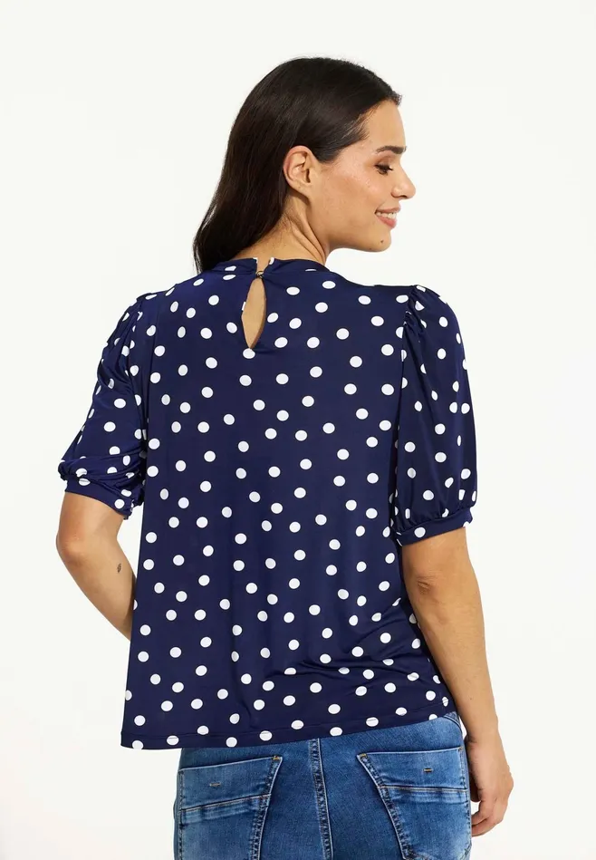 GRAZIA BLOUSE 16570 590 Dark Blue 590 Women IN FRONT BLOUSES SHIRTS GRAZIA BLOUSE 16570 590 Dark Blue 590 Women IN FRONT BLOUSES SHIRTS