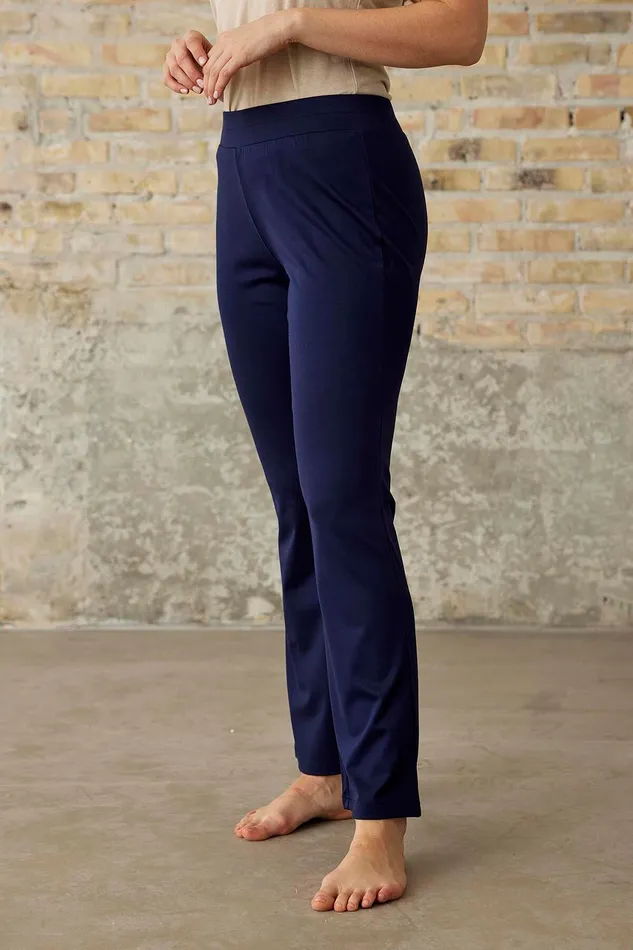 HAILY BOOT CUT PANTS 15355 518 Ink Blue 518 Women IN FRONT PANTS