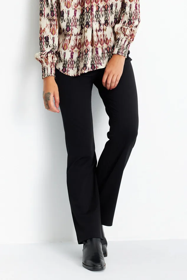 HAILY BOOT CUT PANTS 15357 999 Black 999 Women IN FRONT PANTS
