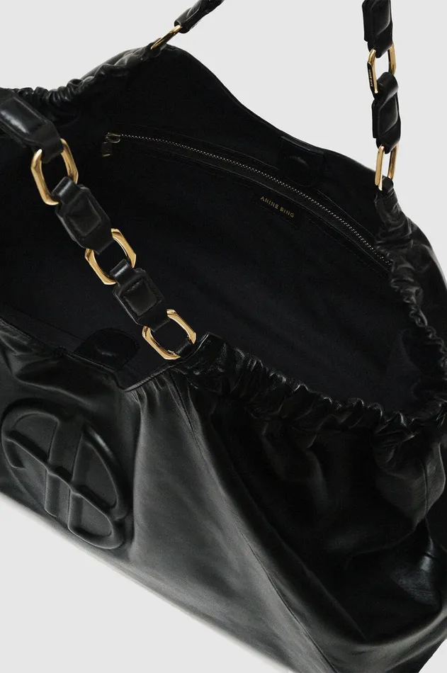 Handbags Women ANINE BING Kate Tote In Black ANINE BING