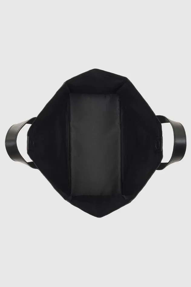 Handbags Women ANINE BING Large Rio Tote 8211 Black Recycled Leather
