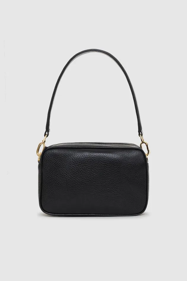 Handbags Women ANINE BING Lili Bag 8211 Black Pebbled