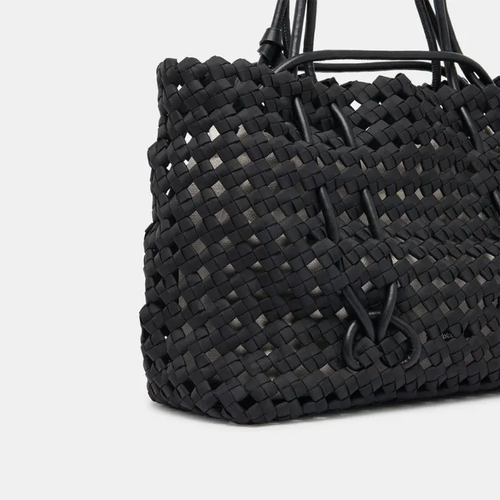 Handbags Women Dolce Vita Logan Tote Black Woven