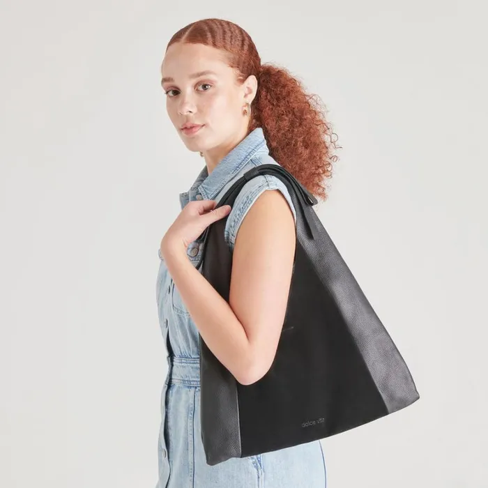 Handbags Women Dolce Vita Marie Tote Black Multi Leather