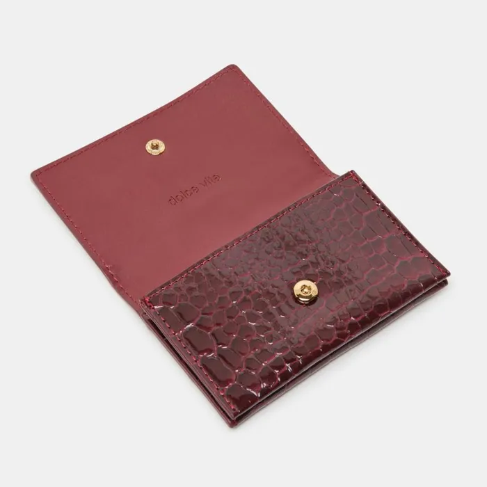 Handbags Women Dolce Vita Minnie Wallet Wine Croco Stella