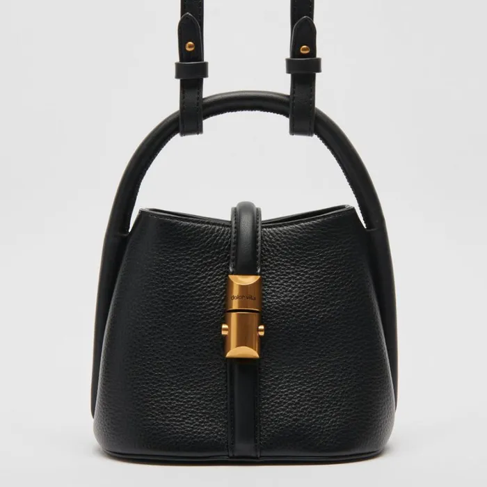 Handbags Women Dolce Vita Neve Crossbody Black Leather