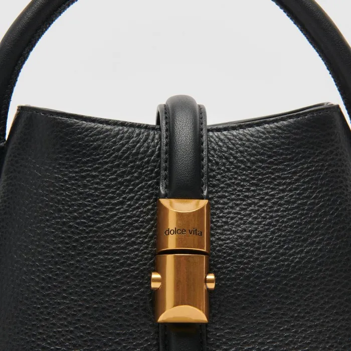 Handbags Women Dolce Vita Neve Crossbody Black Leather