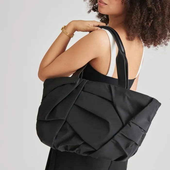 Handbags Women Dolce Vita Tammy Tote Black Nylon