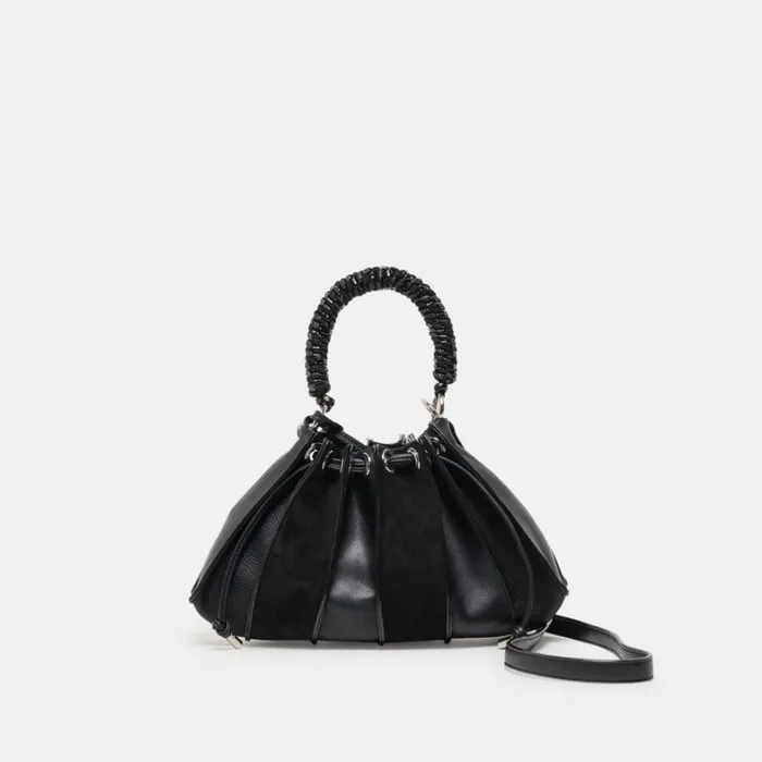 Handbags Women Dolce Vita Toni Crossbody Black Leather