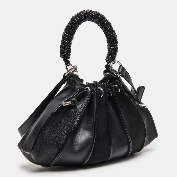 Handbags Women Dolce Vita Toni Crossbody Black Leather
