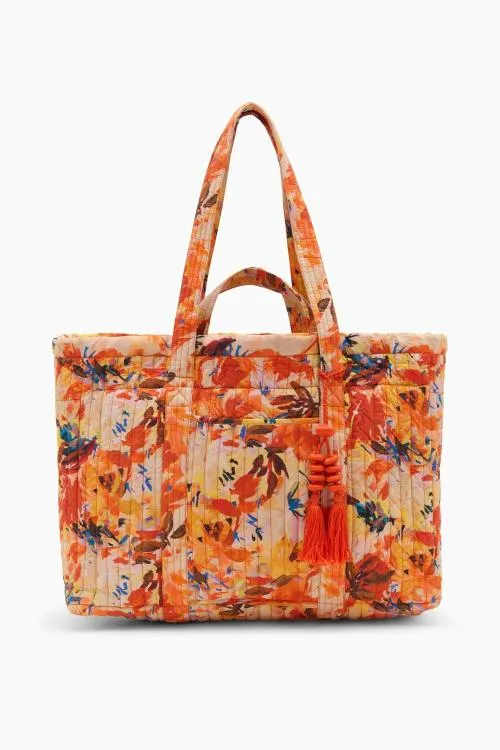 Handbags Women Ulla Johnson Kali East West Tote Snapdragon