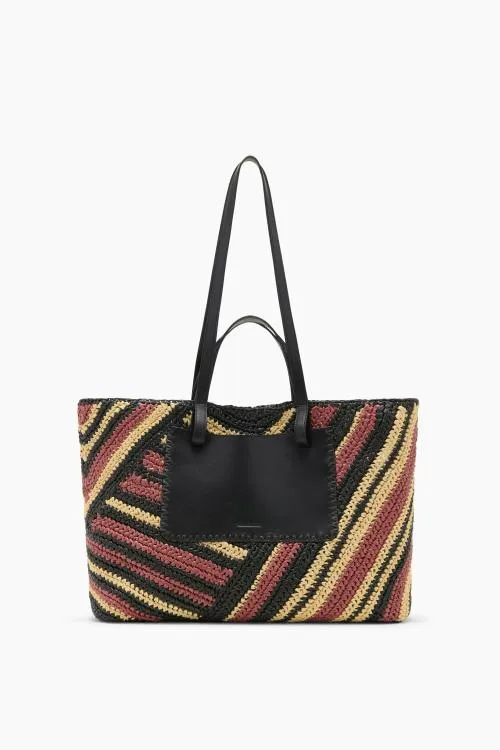 Handbags Women Ulla Johnson Lali Large Raffia Tote Canyon Stripe Handbags Women Ulla Johnson Lali Large Raffia Tote Canyon Stripe