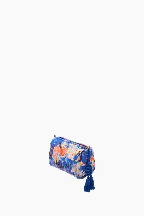 Handbags Women Ulla Johnson Priya Makeup Bag Lapis Handbags Women Ulla Johnson Priya Makeup Bag Lapis