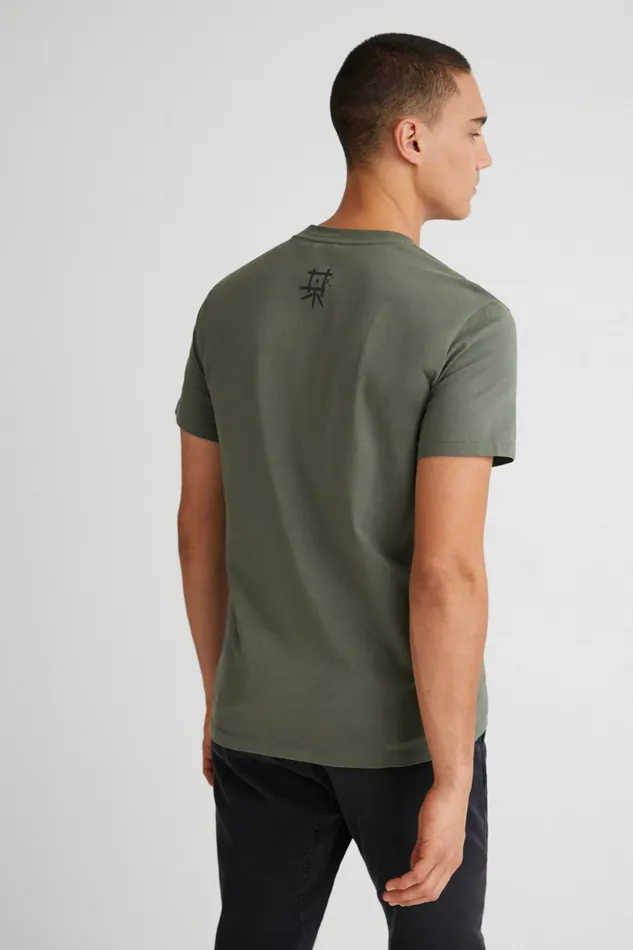 Happiness Tshirt Mens Desigual Tshirt and Polos