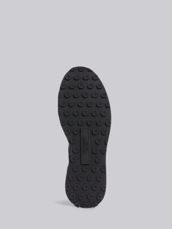 Heavy Athletic Mesh Tech Runner Navy Men Thom Browne Sneakers