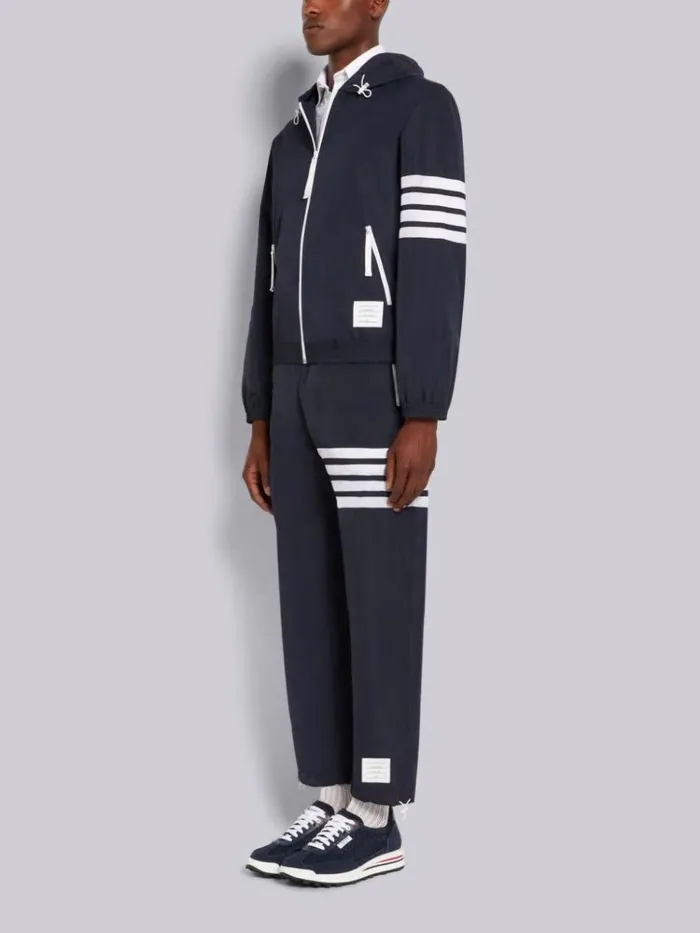 Heavy Athletic Mesh Tech Runner Navy Men Thom Browne Sneakers