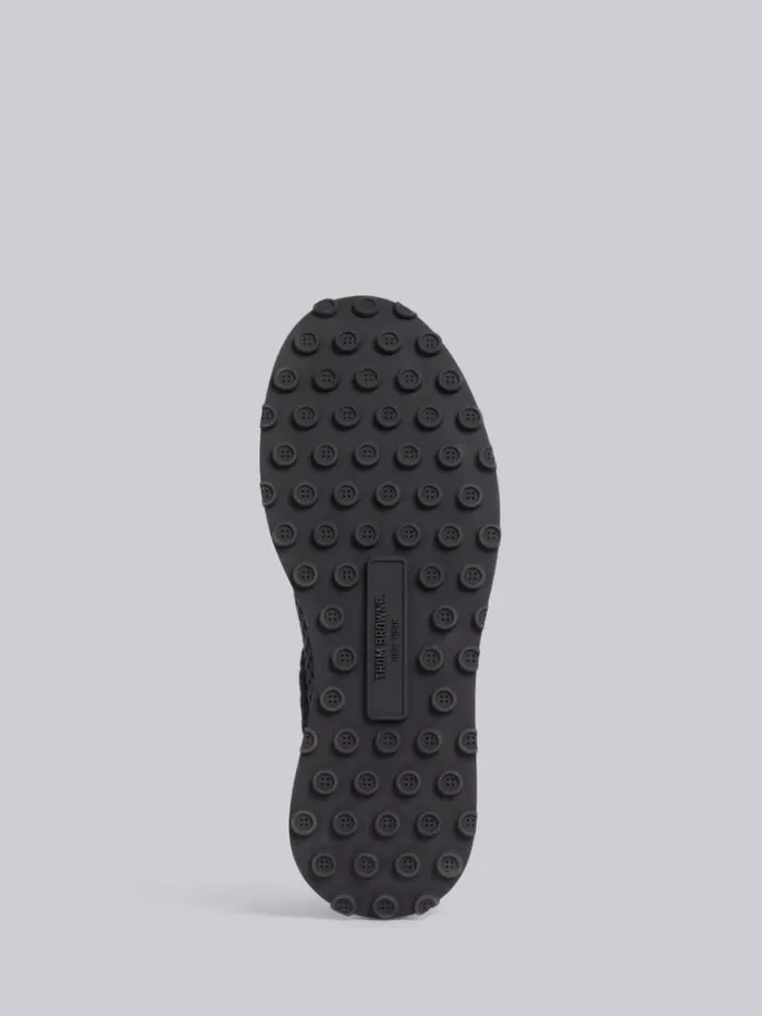 Heavy Athletic Mesh Tech Runner Navy Women Thom Browne Sneakers