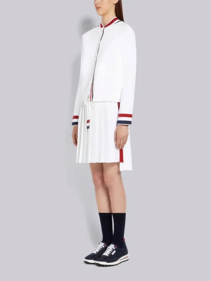 Heavy Athletic Mesh Tech Runner Navy Women Thom Browne Sneakers