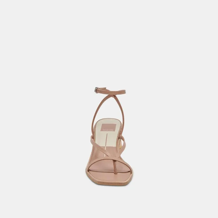 Heels Women Dolce Vita Banita Wide Sandals Cafe Leather