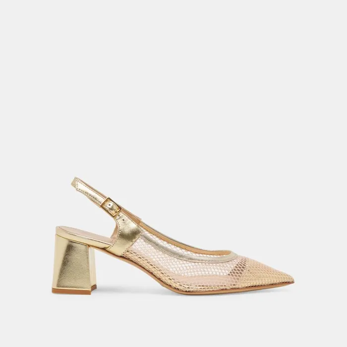 Heels Women Dolce Vita Blondi Heels Blush Multi Mesh