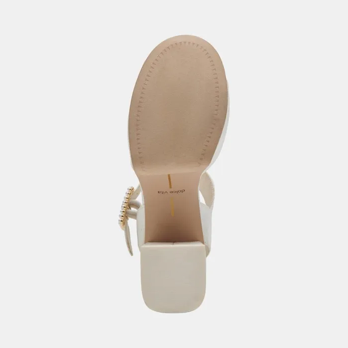 Heels Women Dolce Vita Bobby Pearl Heels White Pearls